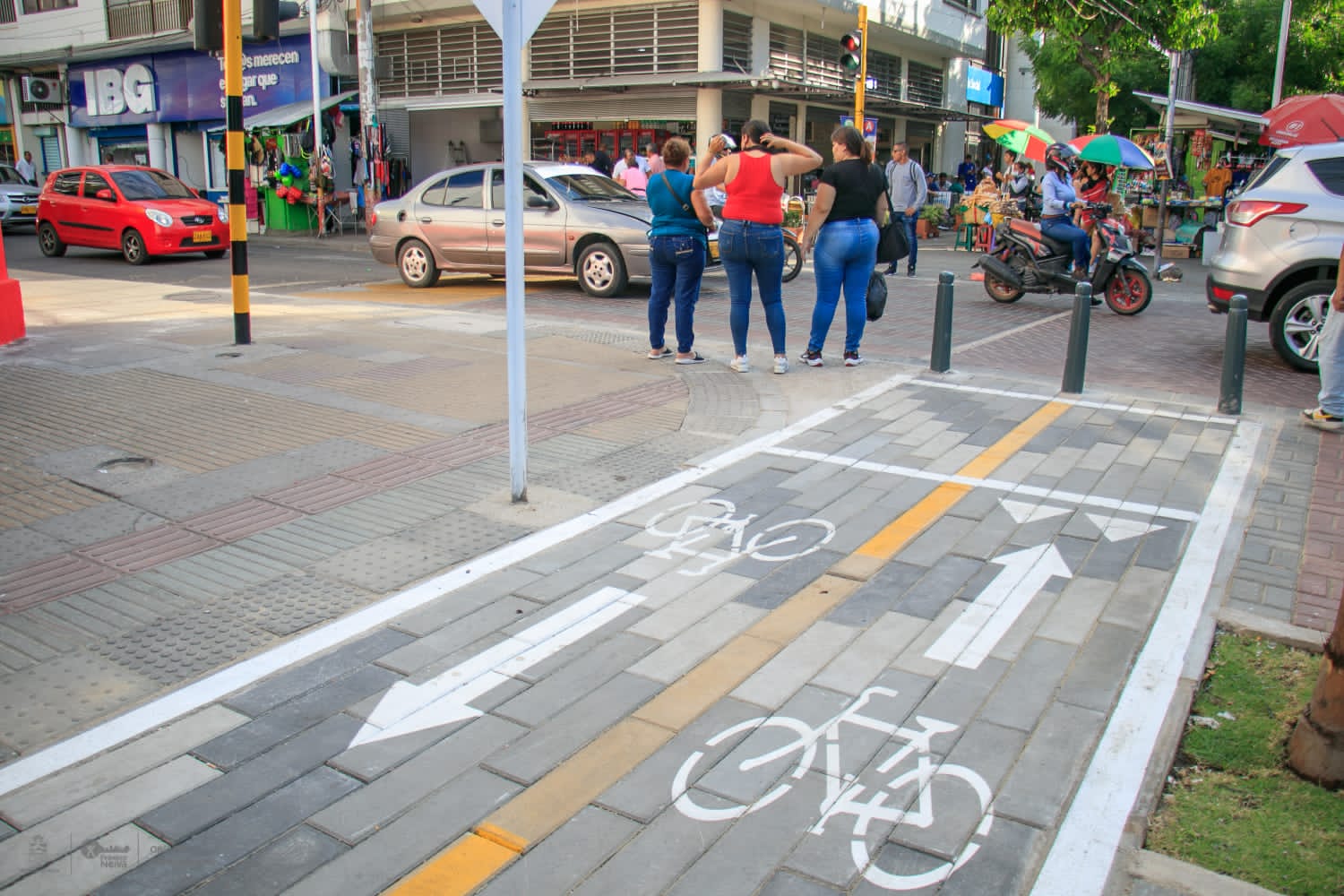 Calle Octava entre Sexta y Séptima, Nuevo Eje Lúdico Peatonal de Neiva